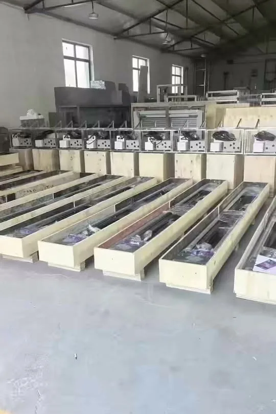 GOELEV workshop — batch assembly of stainless steel dumbwaiter cars